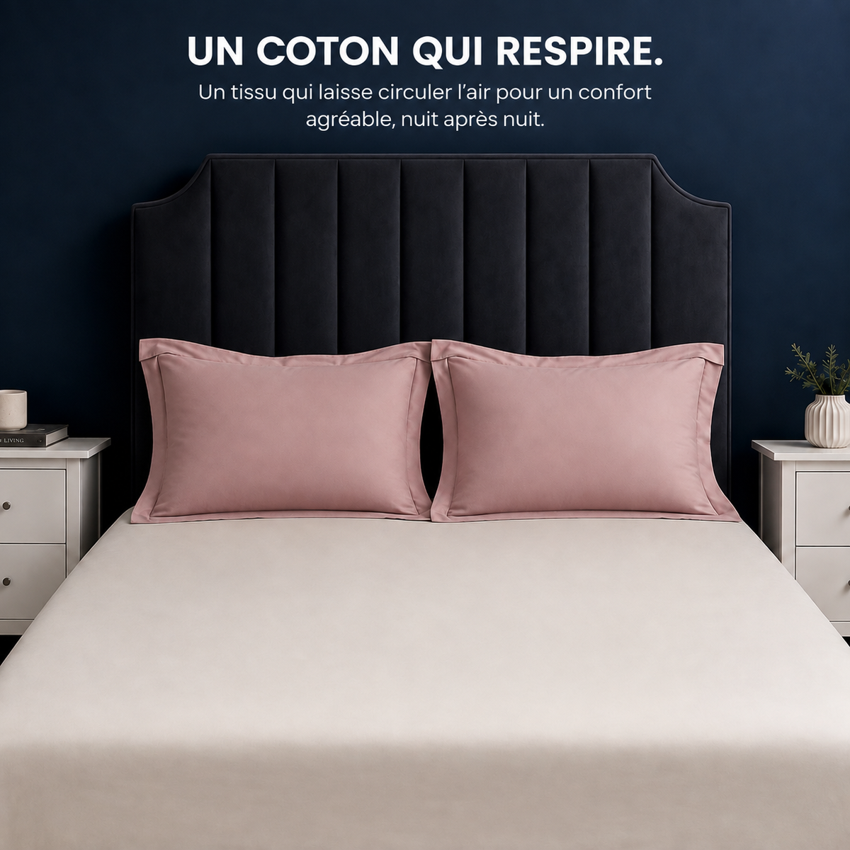 Taie d'Oreiller en Coton