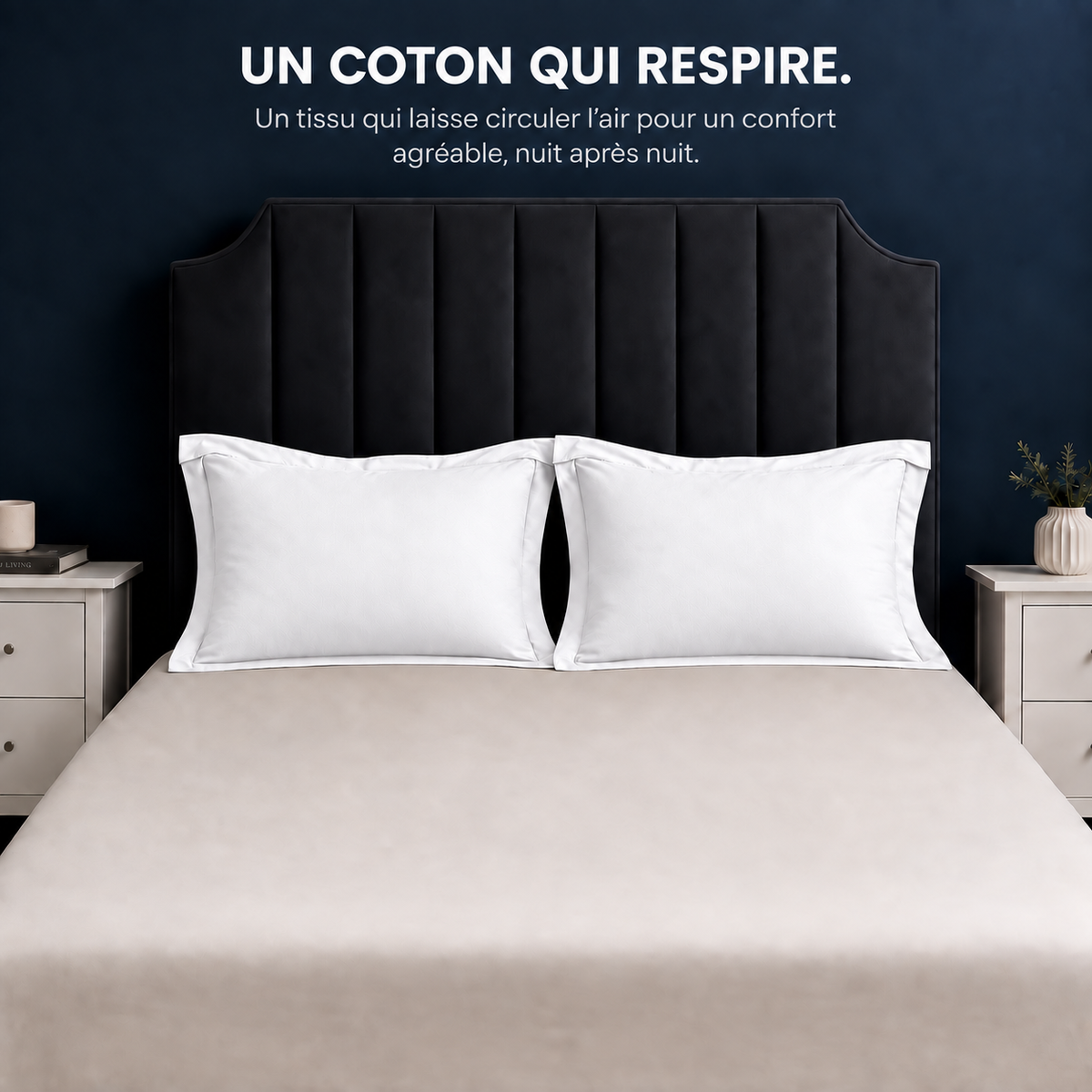 Taie d'Oreiller en Coton