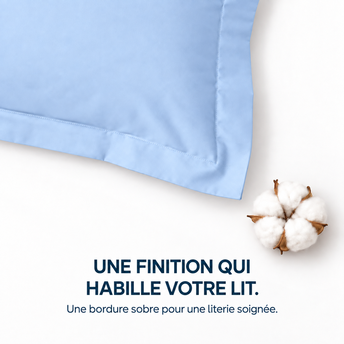 Taie d'Oreiller en Coton