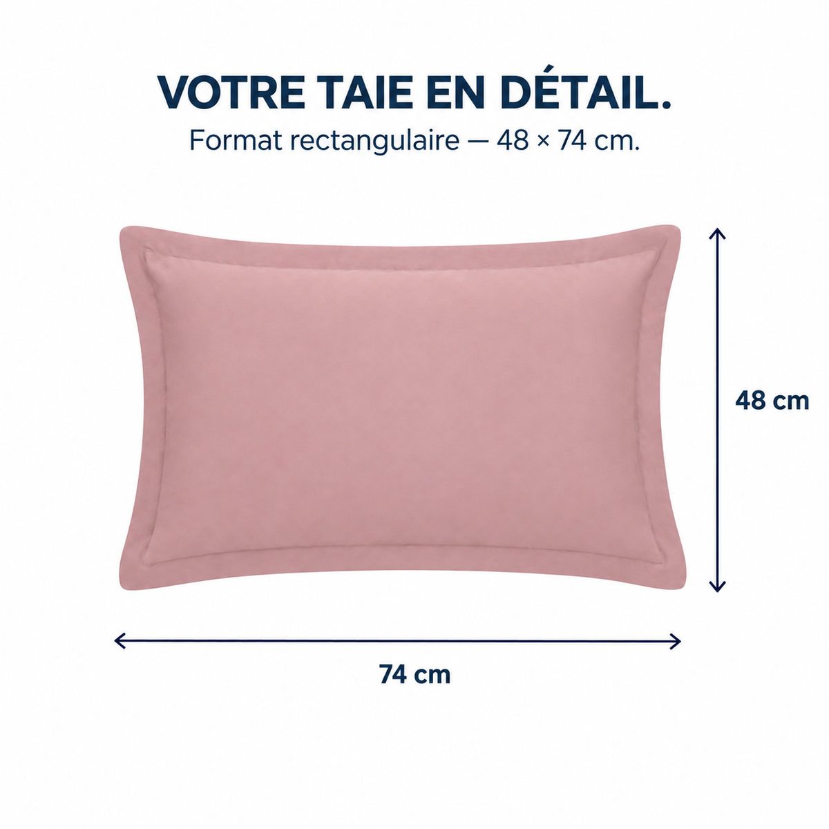 Taie d'Oreiller en Coton