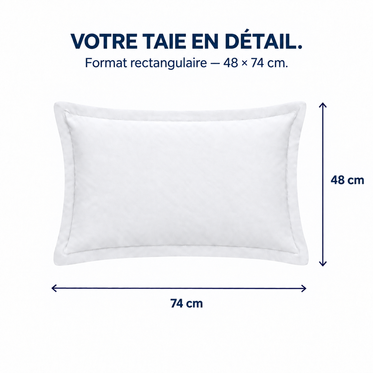 Taie d'Oreiller en Coton