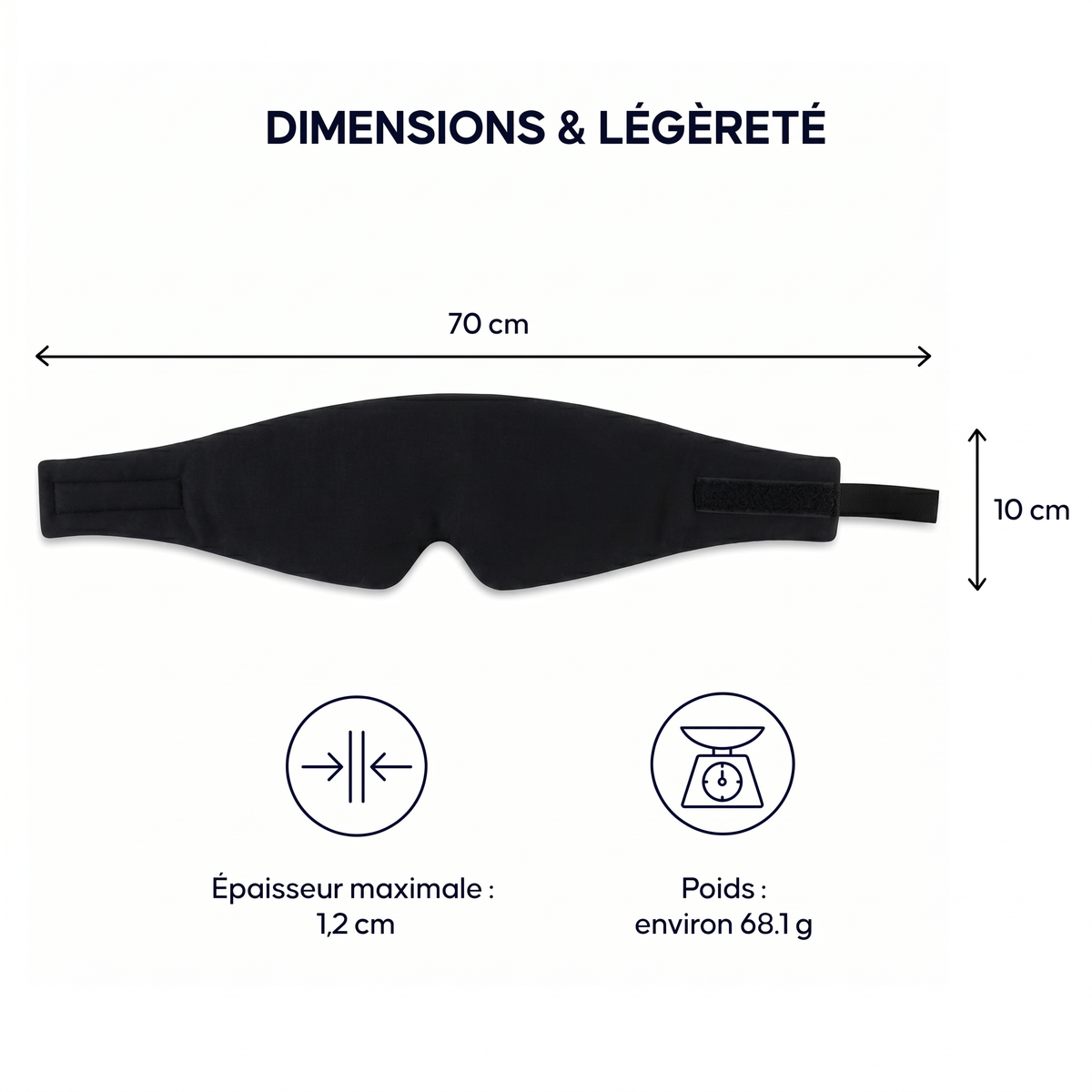 Masque de Sommeil en Cotton