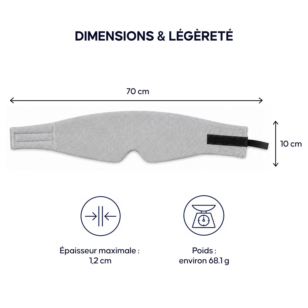 Masque de Sommeil en Cotton