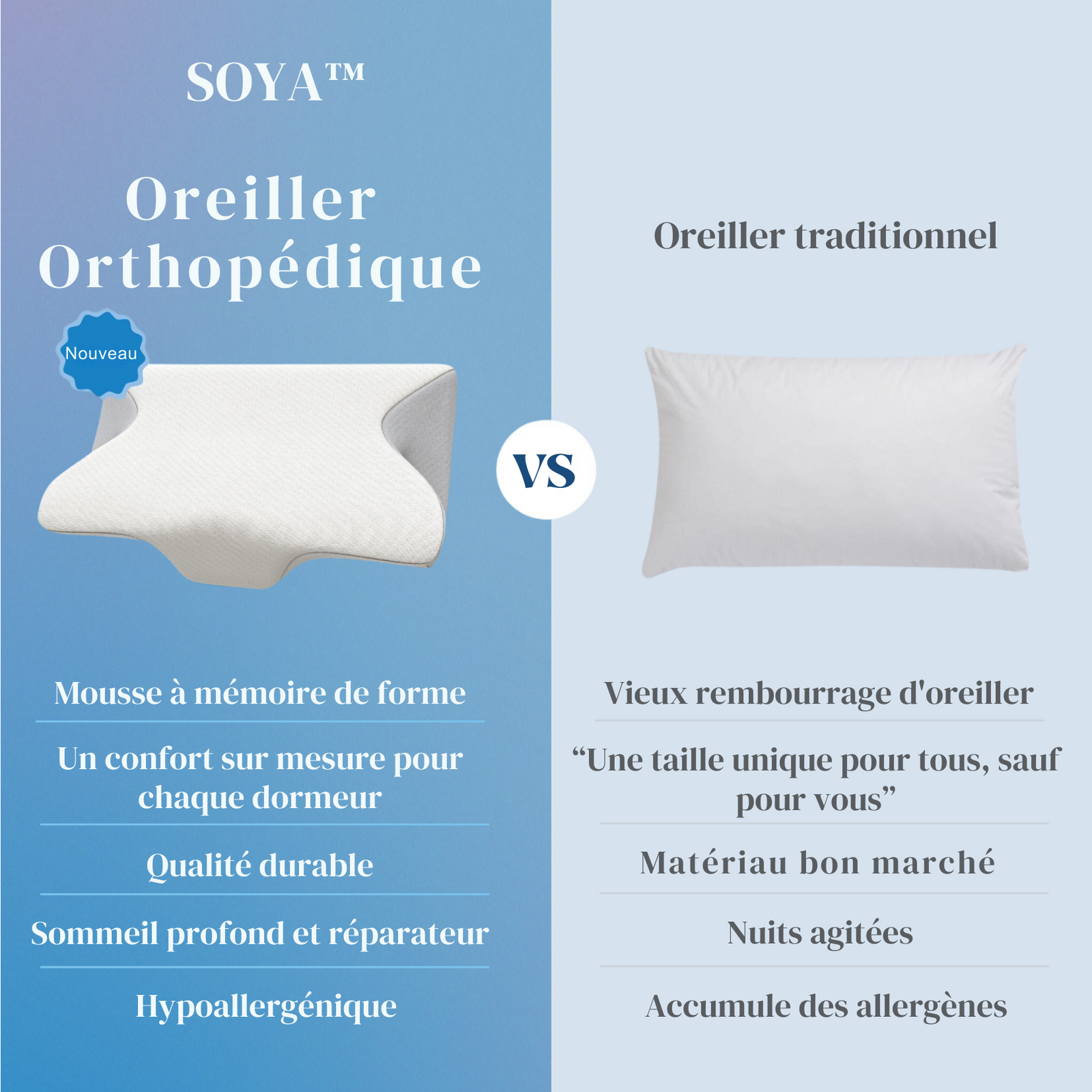 Oreiller Soya 2.0